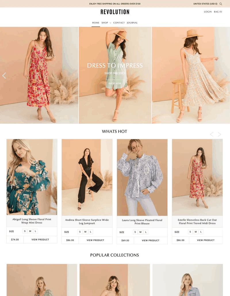 Shopify Theme Underground